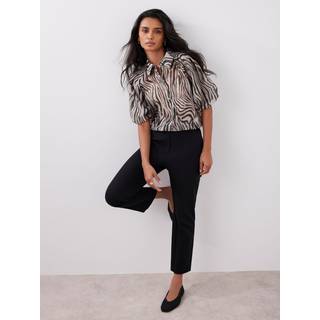 Mint Velvet Mint Velvet Green Zebra Print Shirt - Medium