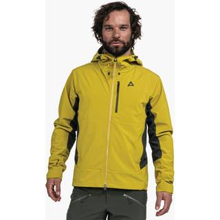 Schöffel Softshell Jacket Milagle Softshelljakke Herrer størrelse 52 farve gul