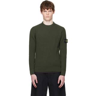 Stone Island Full Rib Crewneck Military Green
