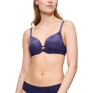 Triumph Amourette Charm T WHP01 BH med bøjle, blå, Størrelse: 80B, Dame