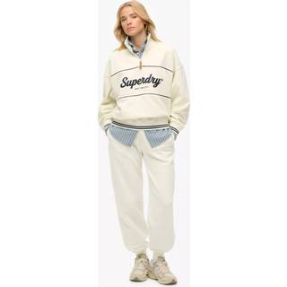 Superdry Superdry White Country Club Cuff Joggers