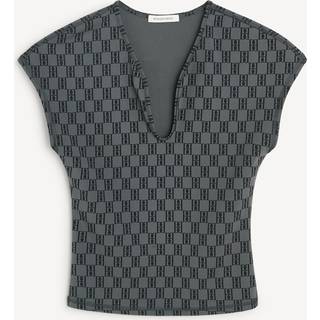 Venazia træningstop - Monogram Black & Grey - L