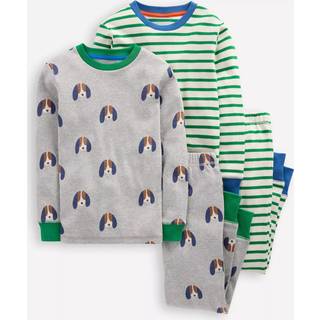 Boden Boden Grey Snug Twin Pack Pyjamas