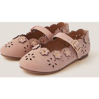 Monsoon Monsoon Pink Flower Cutwork Ballet Flats - uk13eu32