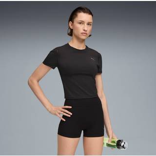 PUMA SHAPE Baby Training Tee Women, Clothing, Black, L