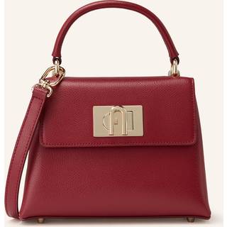 Furla 1927 Mini Håndtaske mørkerød