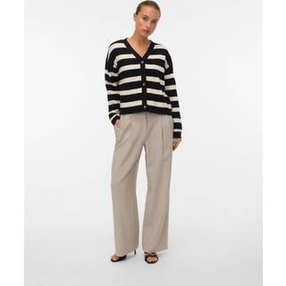 Vmsaba Full Needle Ls V-neck C