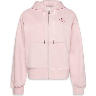 Monogram Zip Up Hoodie - Pink - XL