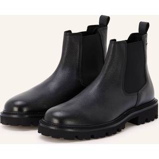 BOSS BLACK Julyo Leather Chelsea Boot Black
