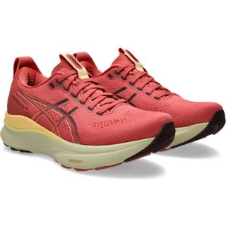 ASICS GEL-KAYANO 32 Str. 41½ Dame Løbesko til Pronation - Rød, Optimal Støtte og Komfort