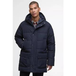 Barbour Lifestyle Hooded Bedale Puffer Jacket Dark Navy