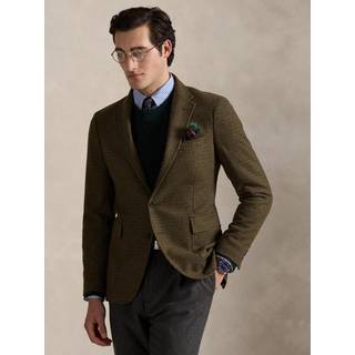 Polo Ralph Lauren Single Breasted Guncheck Sportcoat Olive