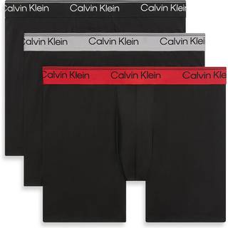 3 Pack Boxer Briefs - Microfibre Stretch - Black - XL