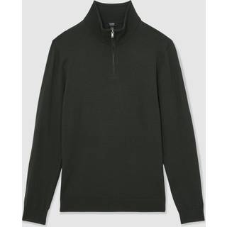 Reiss Reiss Blackhall Merino Wool Half-Zip Højhalset Trøje