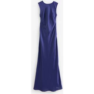 Omnes Omnes Blue Lara Maxi Sleeveless High-Neck Low-Back Dress - 38