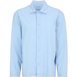 Cotton Poplin Pyjama Top - Blue - XL