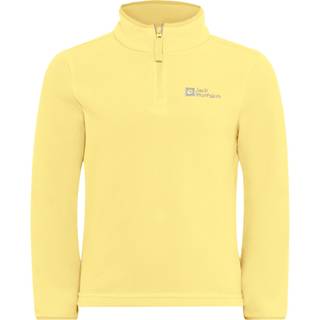 Jack Wolfskin Kid's Taunus Halfzip Fleecesweatere Børn størrelse 152 farve gul