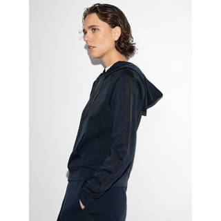 French Connection French Connection Blue Wren Slv Trim Detail Hoodie