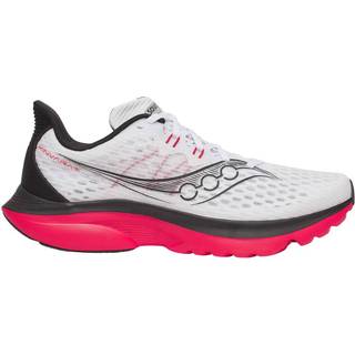 Saucony Kinvara 16 Neutral Running Shoe Men - White, Red, Size 8.5 - white