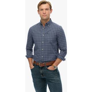 Superdry Superdry Premium Oxford-skjorte med ternet ternet skjorte - Middel