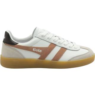 Gola Gola White Cameo Dark Brown Gum Womens Viper Trainers