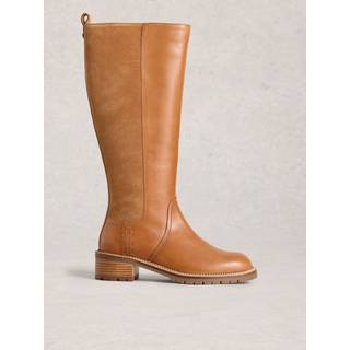 White Stuff White Stuff Brown Serena Leather Knee High Boots