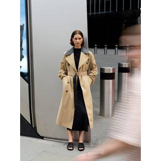 French Connection French Connection Dasha bomuldstwill trenchcoat