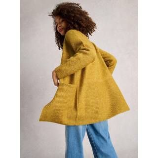White Stuff White Stuff Yellow Erin Long Line Cardigan