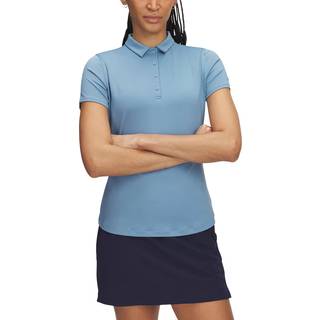 Under Armour Playoff Women's Short Sleeve Polo Blue Smoke / Midnight Navy L