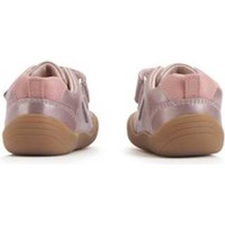 Start Rite Start-Rite Girls Pink Moonbeam Rip Tape Unicorn Closed Leather First Walking Shoes - uk65eu235