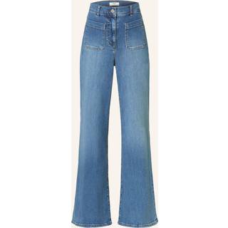 Reiss Reiss Bella Jeans med brede bukseben og påsyede lommer