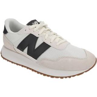 New Balance Mænd 237 i Hvid/Grå Suede/Mesh, Størrelse 43