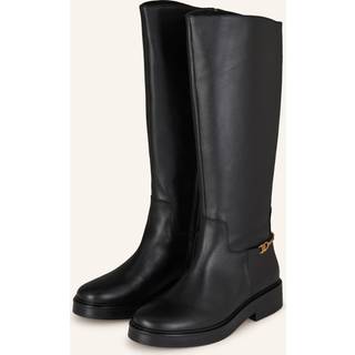 Leather TH Monogram Horsebit Riding Boots
