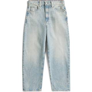 Mid Rise Relaxed Barrel Leg Jeans