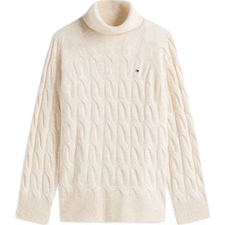 Cable Knit Soft Wool Relaxed Jumper