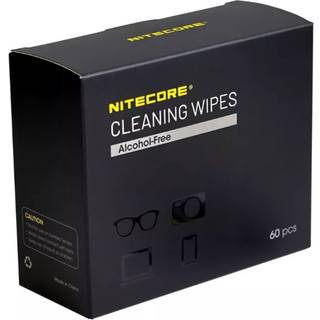 Nitecore Rengøringsklude - Vådklude / Rengøring - 60-pak