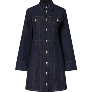 Pcfemma Denim Kort Kjole