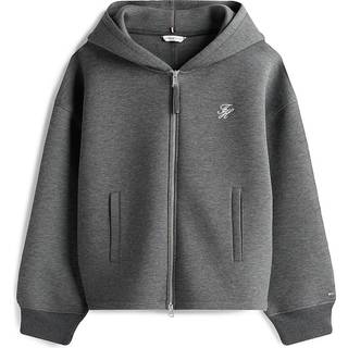 Logo Embroidery Zip-Thru Hoody