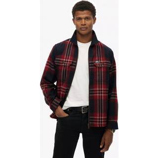 Superdry Vintage Wool Miller Overshirt Navy