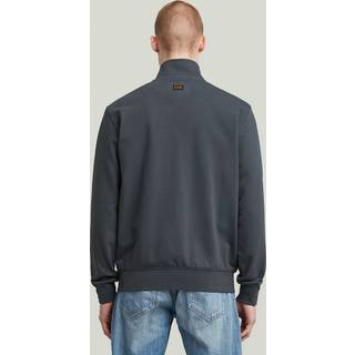 Nifous Zip Thru Sweater - Dark blue - Men