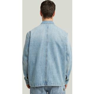 Mosa Overshirt - sun faded pacific blue - Men