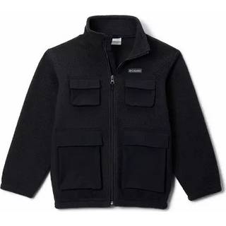 Columbia Kid's Jasper Ridge Pebbled Fleece Full Zip Fleecejakke Børn størrelse XXS farve sort