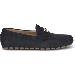 Valentino Garavani Fastaway VLogo suede driving shoes - black - EU 42