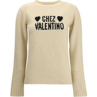 Valentino Chez Valentino virgin wool sweater - beige - XS