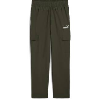 PUMA Essentials No. 1 Logo Woven Cargo Pants Men, Clothing, Dark Olive, XL