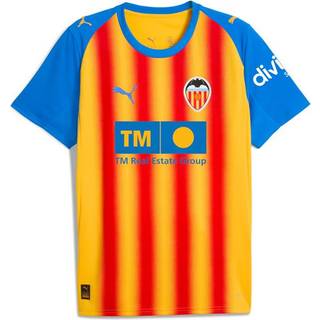 PUMA Valencia CF 25/26 Third Jersey Men, Sport, Sport Yellow/Red, M