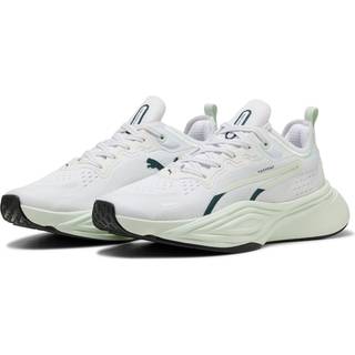 PUMA PWR NITROâ¢ SQD 2 Training Shoes Women, Women, White/Sage Frost/Green Terrain, 38.5