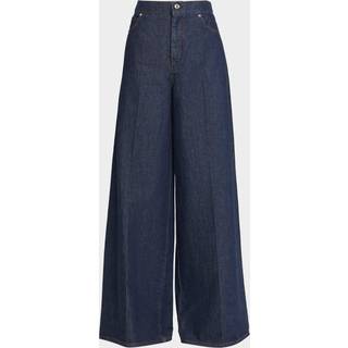 Max Mara Carmine high-rise wide-leg jeans - blue - S