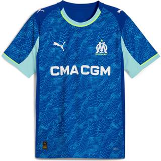 PUMA Olympique Marseille 25/26 Third Jersey Men, Sport, Vivid Blue/Azure, XS