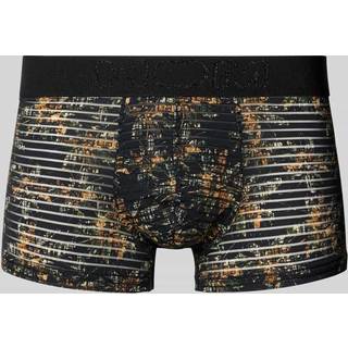 HOM Herren Trunk grün Mikrofaser/Funktion Gemustert,Geprintet